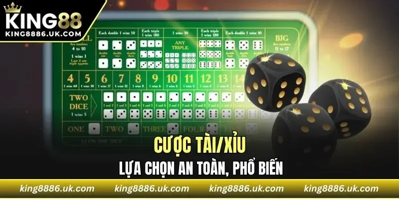 Lựa chọn an toàn khi cược trong Sicbo KING88