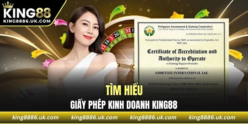Tìm hiểu sơ lược về giấy phép kinh doanh KING88